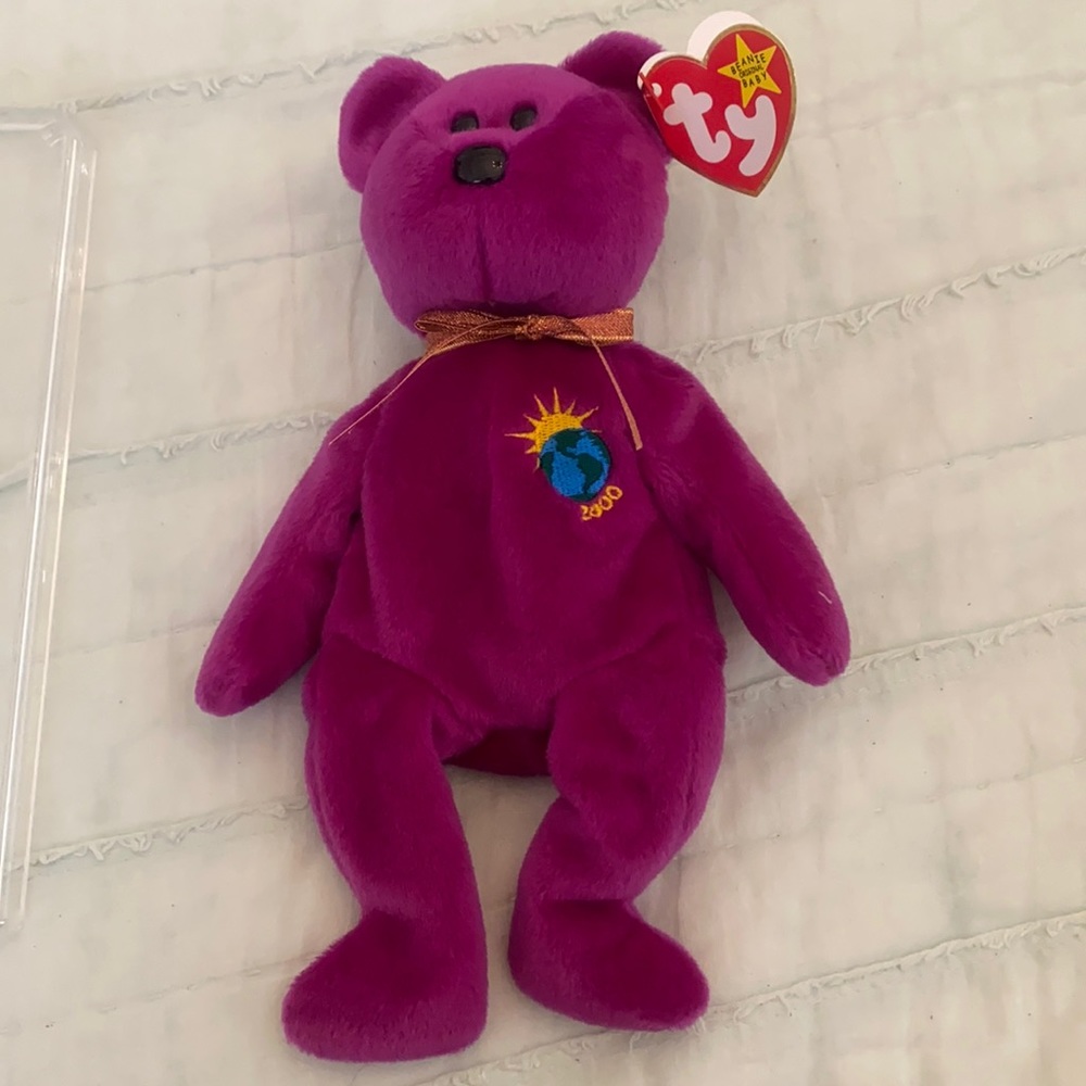 Millennium beanie baby with Hang Tag and Tush Tag Error